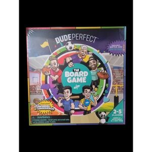 Dude Perfect The Board Game: Skills & Action Game Ages 4+ Factory Sealed